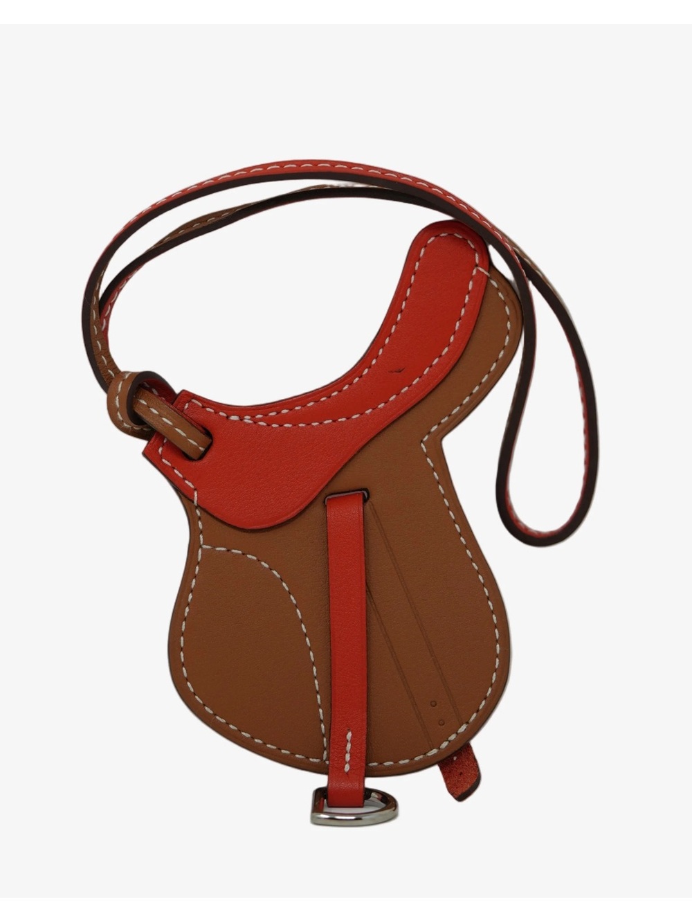 Hermes Paddock Selle Horse Saddle Bag Charm
